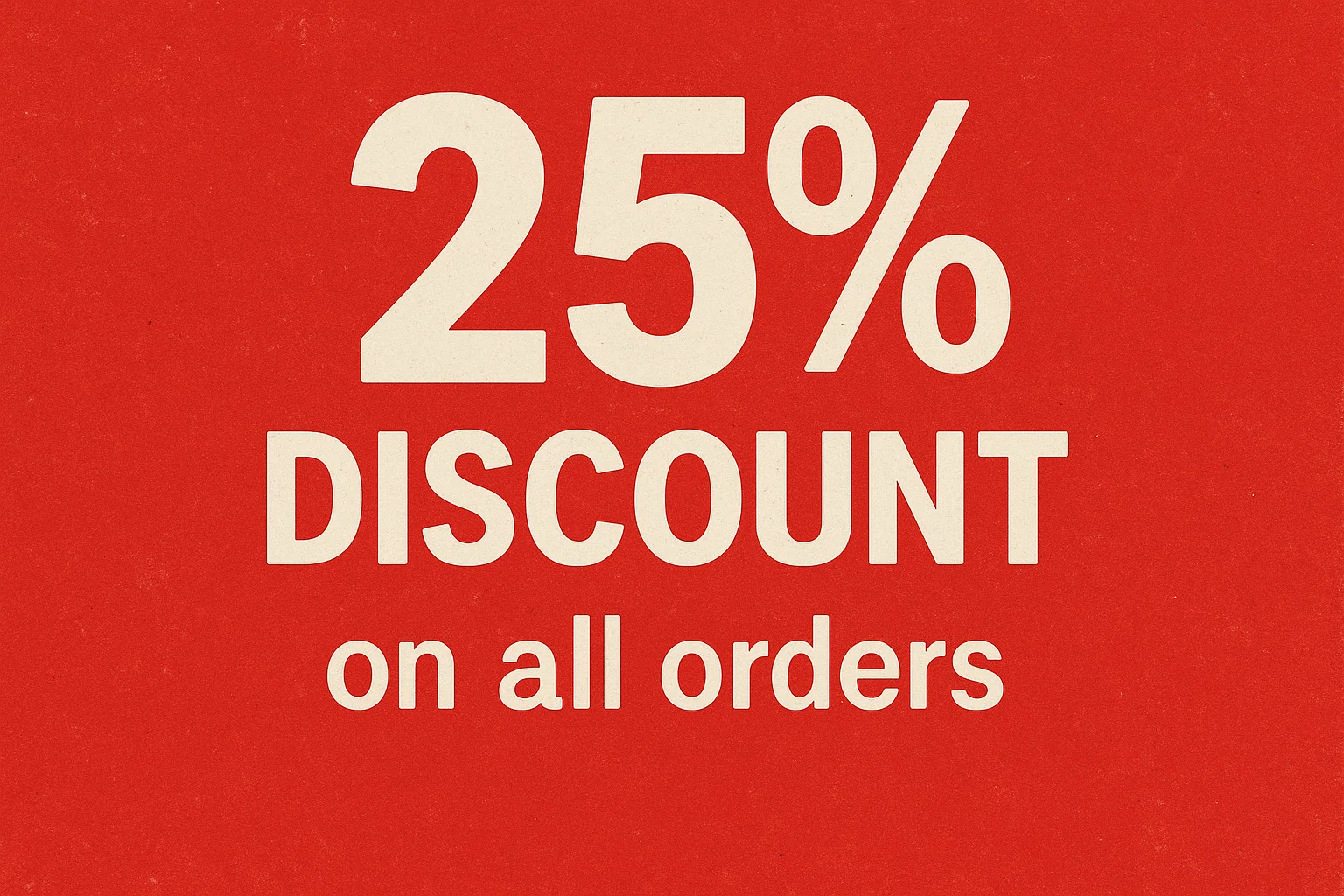 25% off on all orders | Book Cover Design 25% off on all orders