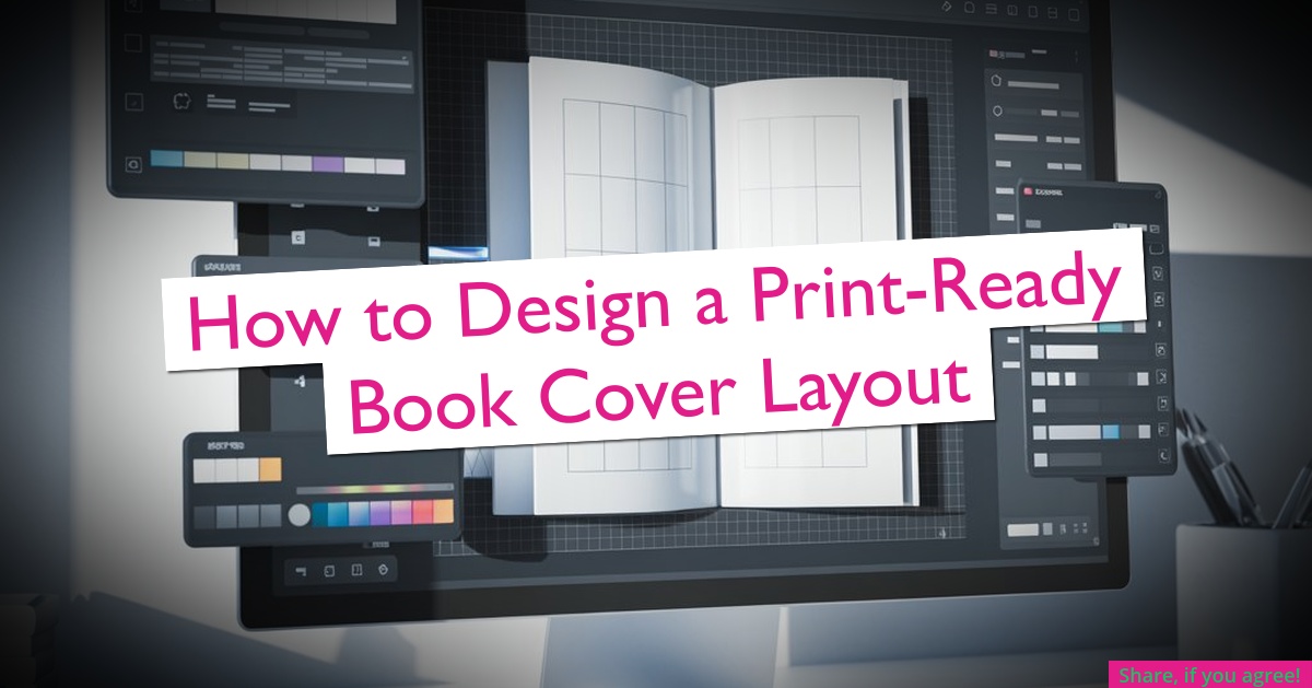 How to Design a PrintReady Book Cover Layout (Now Free)