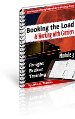 Booking the Load & Working with Carriers